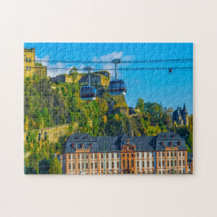 Quebra-cabeça Cidade de Koblenz Alemanha.