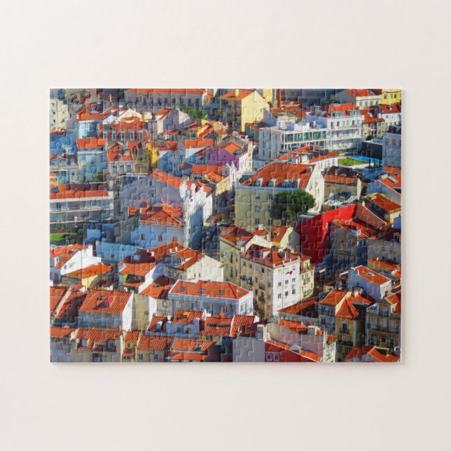 Quebra-cabeça Cidade de Lisboa, Portugal (Horizontal)