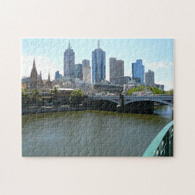 Quebra-cabeça cidade de melbourne (Horizontal)