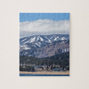 Quebra-cabeça Cidade de Nederland Colorado e de inclinações do