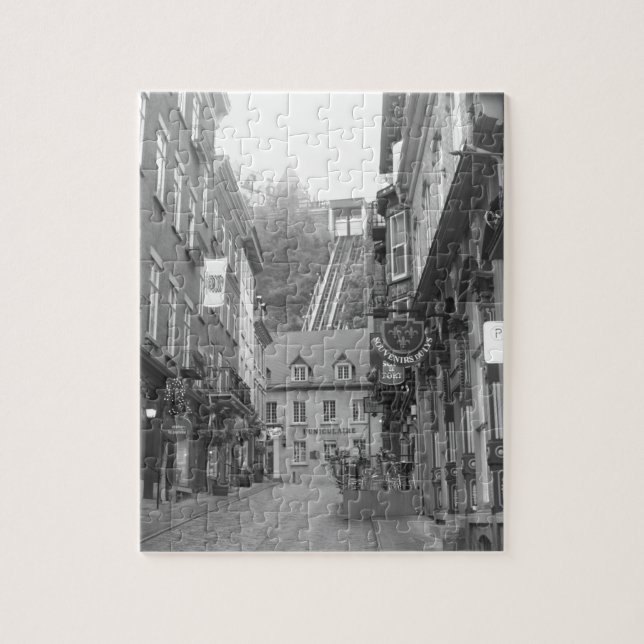 Quebra-cabeça Cidade de Quebec bonita (Vertical)