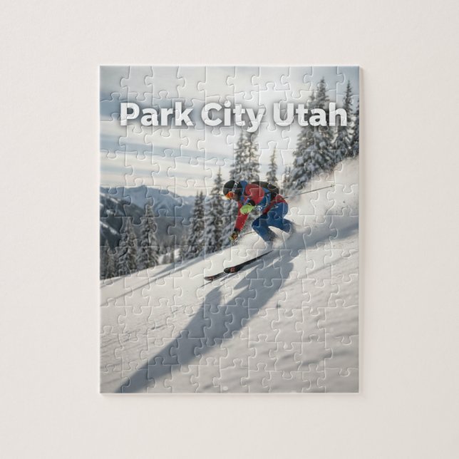 Quebra-cabeça Cidade do parque Utah (Vertical)