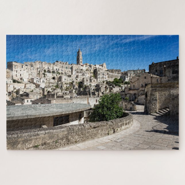 Quebra-cabeça Cidade velha de Matera dos di de Sassi (Horizontal)
