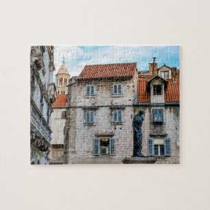 Quebra-cabeça Cidade velha, separação, Croatia