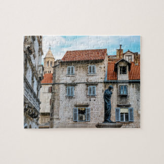 Quebra-cabeça Cidade velha, separação, Croatia