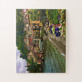 Quebra-cabeça Cidades Coloridas | Varenna no Lago de Como
