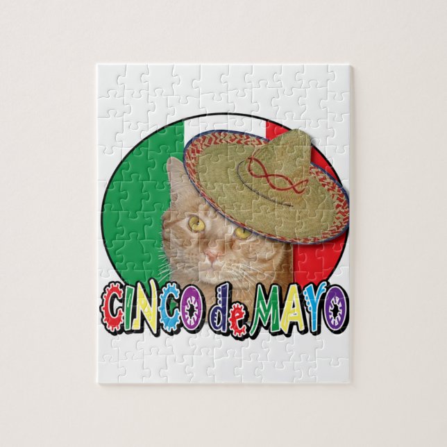 Quebra-cabeça Cinco de Mayo (Vertical)
