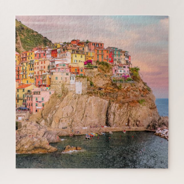 Quebra-cabeça Cinque Terre (Vertical)