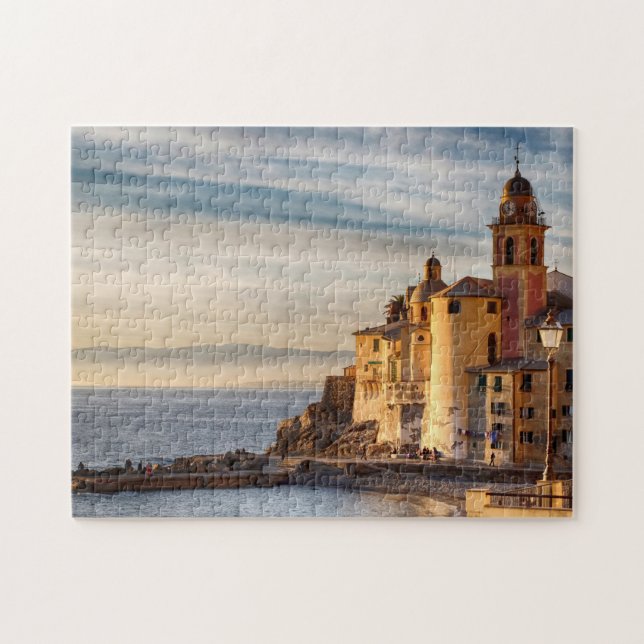 Quebra-cabeça Cinque Terre, na costa de Amalfi, Itália, cenas de (Horizontal)