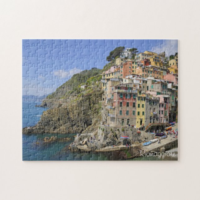 Quebra-cabeça Cinque terre - Riomaggiore (Horizontal)