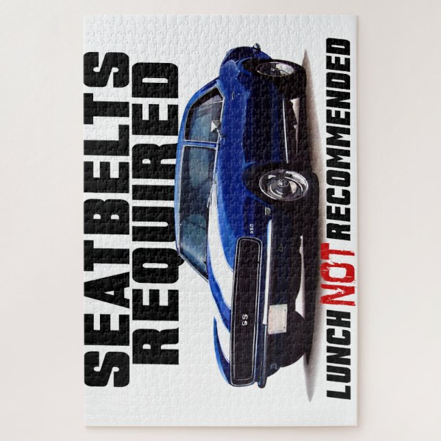 Quebra-cabeça Cintos de segurança necessários para o camaro (Vertical)