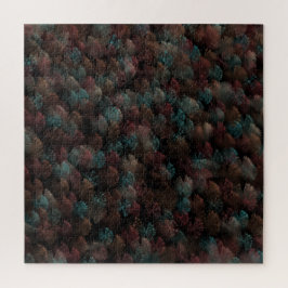 Quebra-cabeça Cinza Preta E Abstrato Colorida Do Fireworks