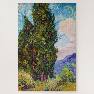 Quebra-cabeça Ciprestes, Van Gogh