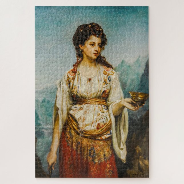 Quebra-cabeça Circe de Jean Jules Bardin (1875) (Vertical)