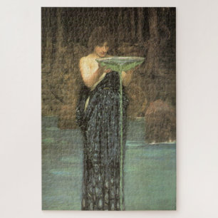 Quebra-cabeça Circe Invidiosa Por J W Waterhouse 1892