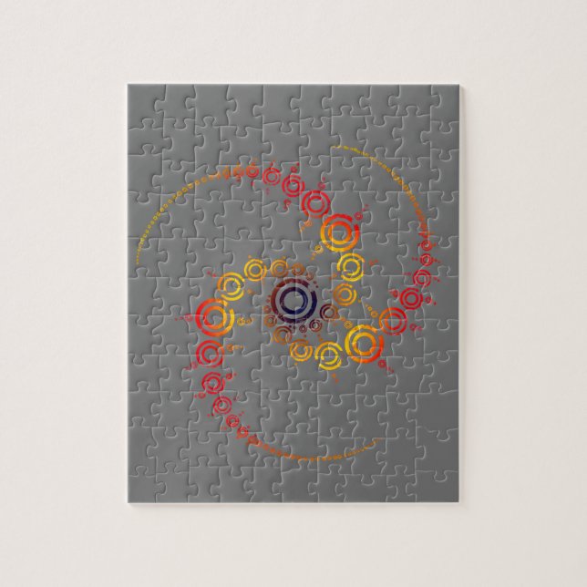 Quebra-cabeça círculo da colheita (Vertical)