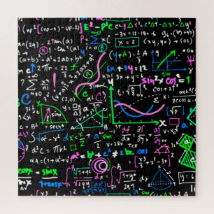 Quebra-cabeça Círculo de educação matemática linear em matemátic