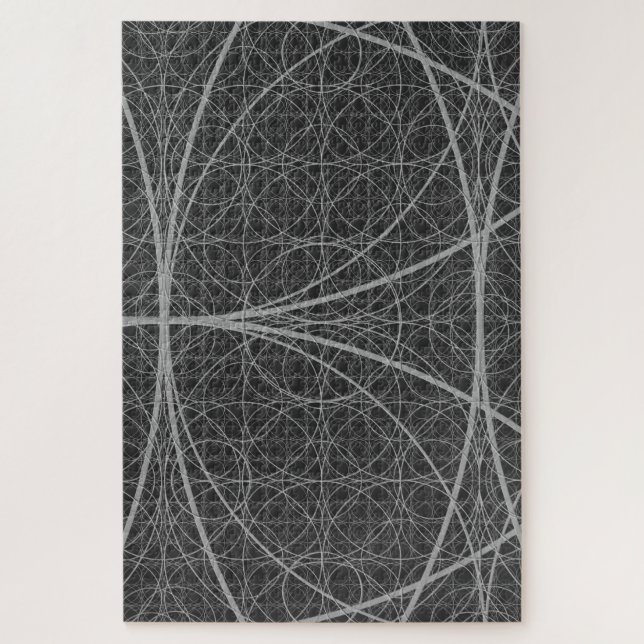 Quebra-cabeça Círculos Geométricos Sagrados Flor de Vida (Vertical)