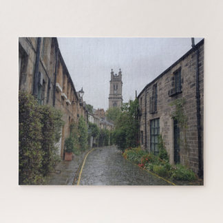 Quebra-cabeça Circus Lane em Edimburgo, Escócia