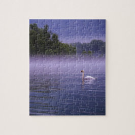 Quebra-cabeça Cisne no lago