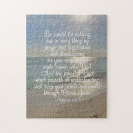 Quebra-cabeça Citação Cristã de Bíblia Verse, Philippians 4:13