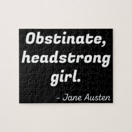 Quebra-cabeça Citação de Orgulho e Preconceito II