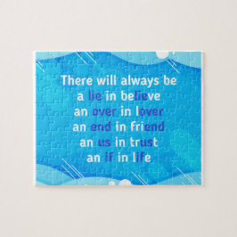 Quebra-cabeça citações sobre amor, vida e amizade