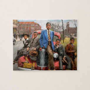 Quebra-cabeça City - Chicago, IL - Me and the boys 1941