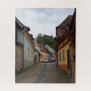 Quebra-cabeça City Road medieval Sighisoara