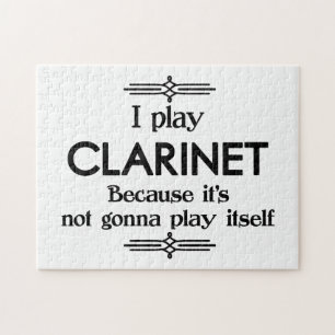 Quebra-cabeça Clarinet - Toca Música Deco Engraçado