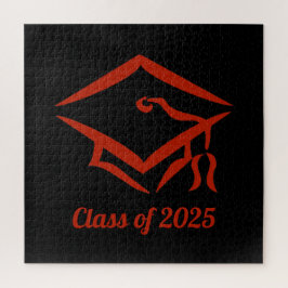 Quebra-cabeça Classe de Graduação do Nome do Ano Personalizado B