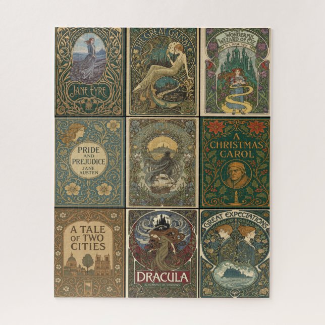 Quebra-cabeça Classic Literature Puzzle (Vertical)
