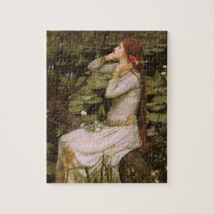 Quebra-cabeça Clássica Ophelia de Shakespeare Lírio de Lago Arte