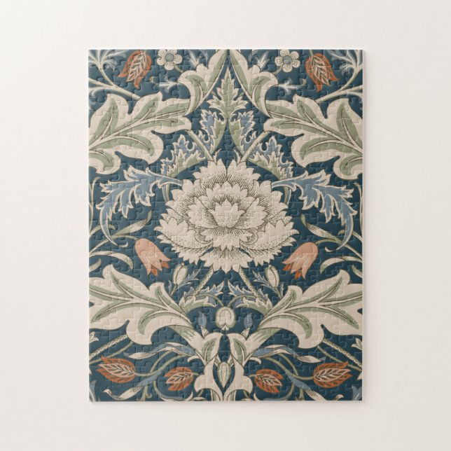 Quebra-cabeça Clássico de Flores do Jardim Floral William Morris (Vertical)