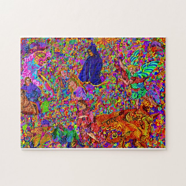 Quebra-cabeça Clássico Rock Jigsee (Horizontal)