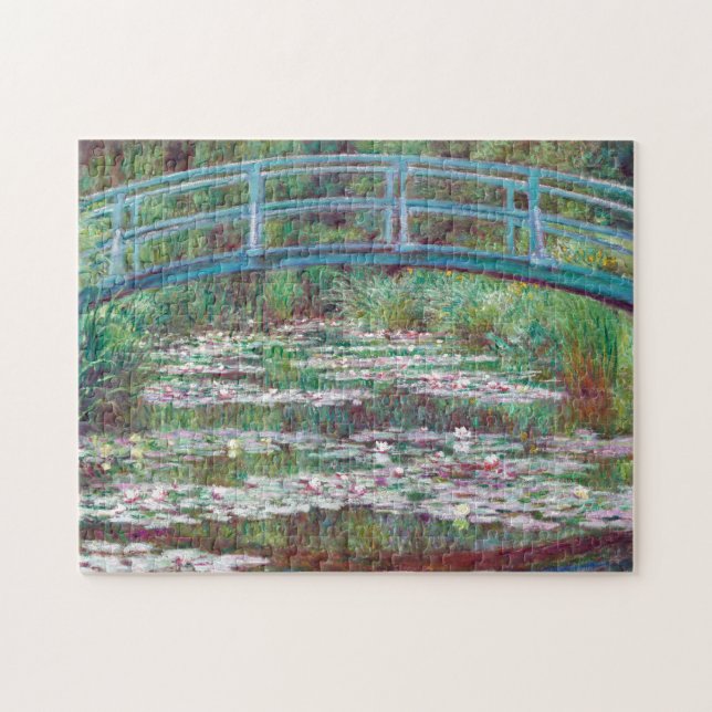 Quebra-cabeça Claude Monet, A Ponte Japonesa (Horizontal)