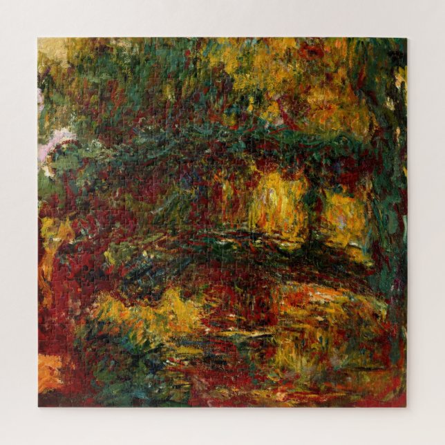Quebra-cabeça Claude Monet – A Ponte Japonesa, Giverny (Vertical)