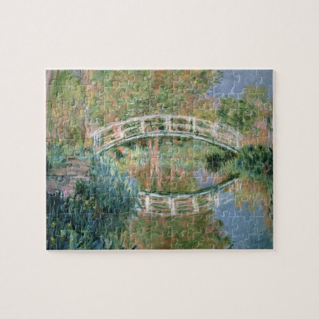 Quebra-cabeça Claude Monet | a ponte japonesa, Giverny (Horizontal)
