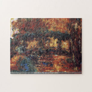 Quebra-cabeça Claude Monet - a ponte japonesa por Monet