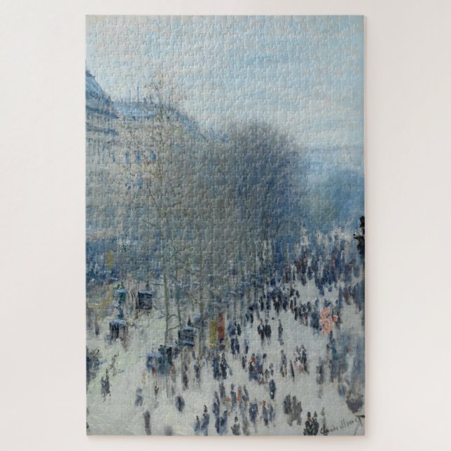 Quebra-cabeça Claude Monet – Boulevard des Capucines (Vertical)
