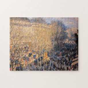 Quebra-cabeça Claude Monet - Boulevard des Capucines, Paris