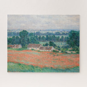 Quebra-cabeça Claude Monet - Campo de Papoulas, Giverny