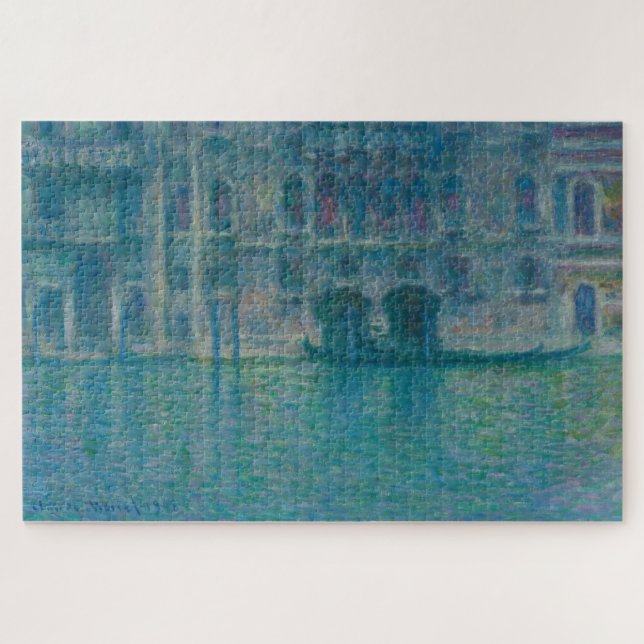 Quebra-cabeça Claude Monet – Cena do Palácio Veneziano (Horizontal)