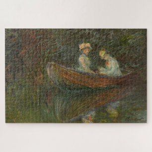 Quebra-cabeça Claude Monet – Duas Mulheres em um Barco 1887