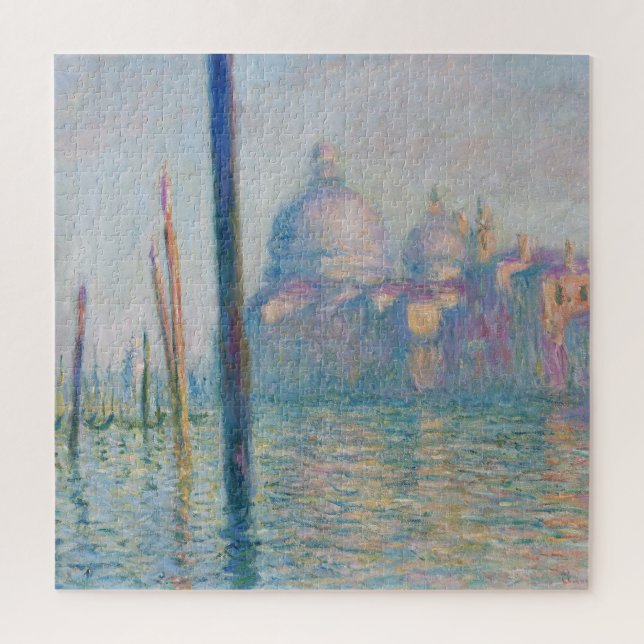 Quebra-cabeça Claude Monet Grand Canal Venice Italy Travel (Vertical)
