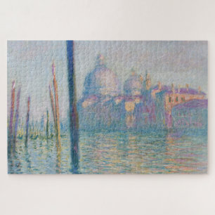 Quebra-cabeça Claude Monet Grande Canal Veneza Viagem Itália