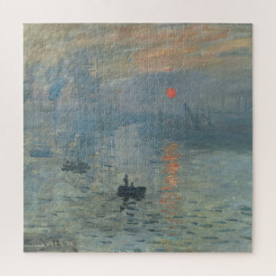 Quebra-cabeça Claude Monet Impressão sobre o solo