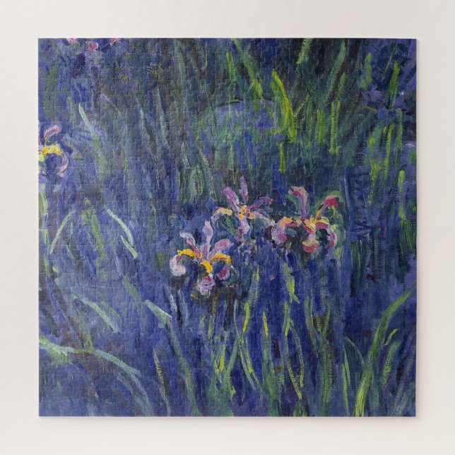 Quebra-cabeça Claude Monet - íris (Vertical)