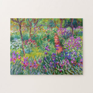 Quebra-cabeça Claude Monet: Jardim Íris em Giverny