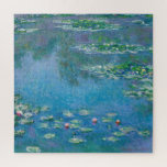 Quebra-cabeça Claude Monet - Lírios Água 1906<br><div class="desc">Lírios de Água (Ninfas) - Claude Monet,  Óleo na Canvas,  1906</div>